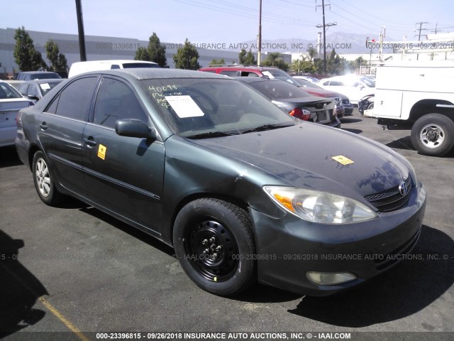 4T1BE32K44U370601 - 2004 TOYOTA CAMRY LE/XLE/SE Жасыл фото 1