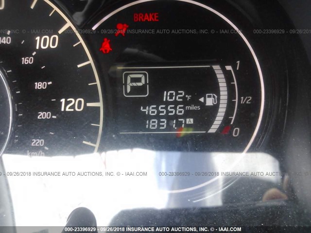 3N1CE2CP5FL387629 - 2015 NISSAN VERSA NOTE S/S PLUS/SV/SL/SR GRAY photo 7