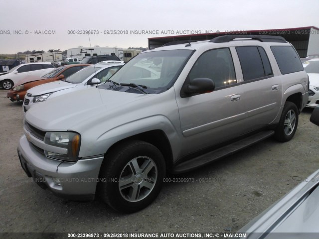 1GNET16M556158021 - 2005 CHEVROLET TRAILBLAZER EXT LS/EXT LT BROWN photo 2