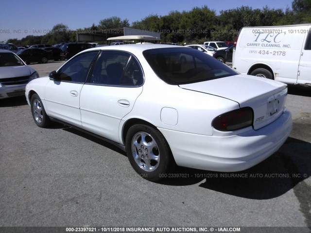1G3WH52KXWF302187 - 1998 OLDSMOBILE INTRIGUE WHITE photo 3
