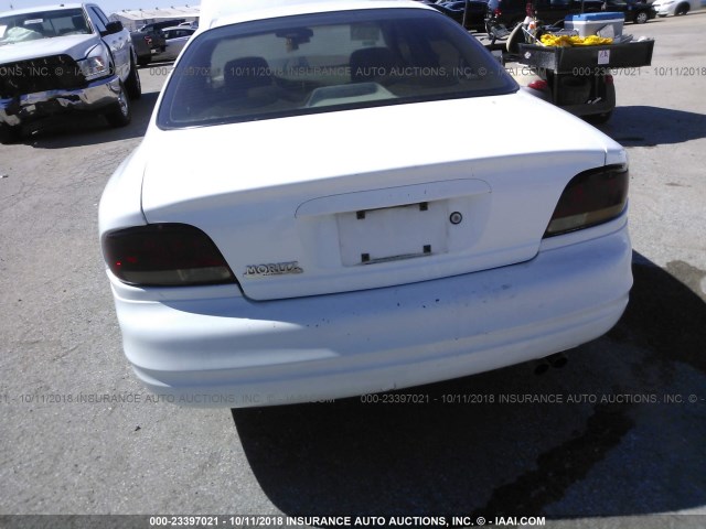 1G3WH52KXWF302187 - 1998 OLDSMOBILE INTRIGUE WHITE photo 6