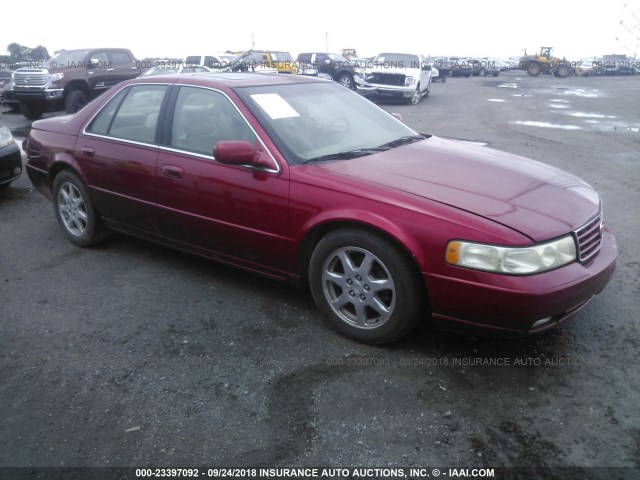 1G6KY54933U136761 - 2003 CADILLAC SEVILLE STS RED photo 1
