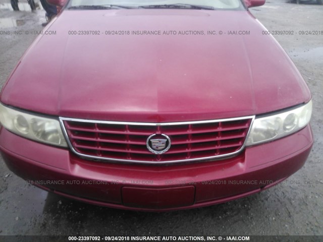 1G6KY54933U136761 - 2003 CADILLAC SEVILLE STS RED photo 6