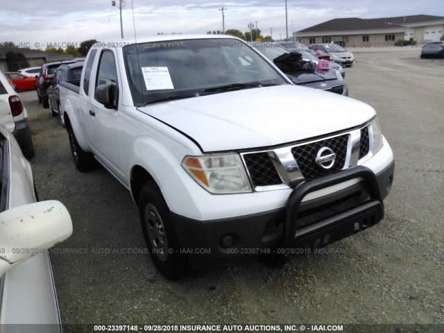 1N6BD06T27C432805 - 2007 NISSAN FRONTIER KING CAB XE WHITE photo 1