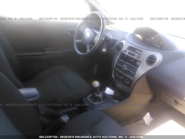 1G8AM15FX62196703 - 2006 SATURN ION LEVEL 2 GRAY photo 5