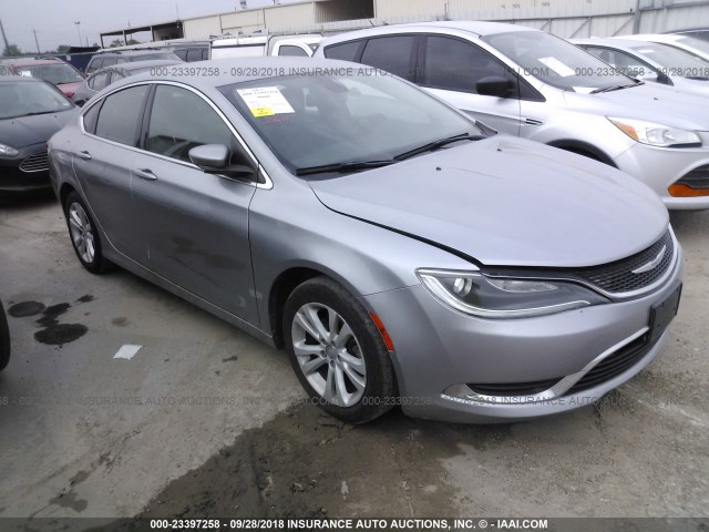 1C3CCCAB2FN590501 - 2015 CHRYSLER 200 LIMITED SILVER photo 1