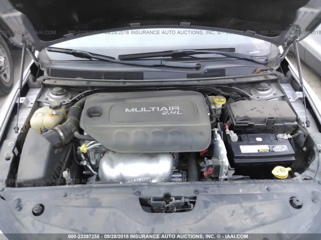 1C3CCCAB2FN590501 - 2015 CHRYSLER 200 LIMITED SILVER photo 10