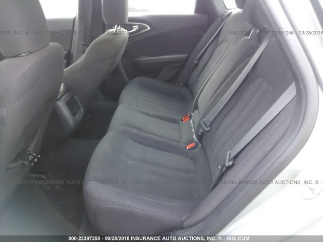 1C3CCCAB2FN590501 - 2015 CHRYSLER 200 LIMITED SILVER photo 8