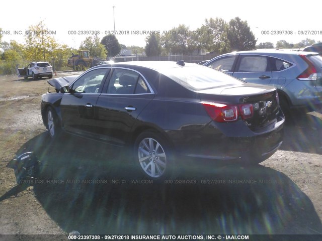 1G11H5SL5EF286250 - 2014 CHEVROLET MALIBU LTZ 黑色 照片 3