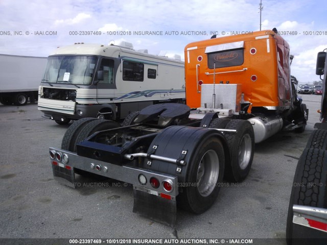 1XP5D49X97N673365 - 2007 PETERBILT 379 ORANGE photo 4