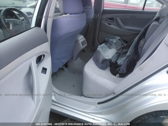 4T1BE46K29U912544 - 2009 TOYOTA CAMRY SE/LE/XLE 银色 照片 8