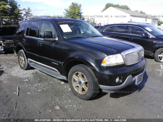 5LMEU88H25ZJ14838 - 2005 LINCOLN AVIATOR 黑色 照片 1