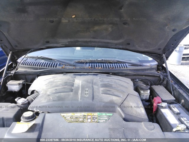 5LMEU88H25ZJ14838 - 2005 LINCOLN AVIATOR 黑色 照片 10