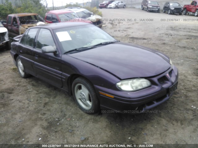 1G2NW52MXVC813437 - 1997 PONTIAC GRAND AM GT PURPLE photo 1