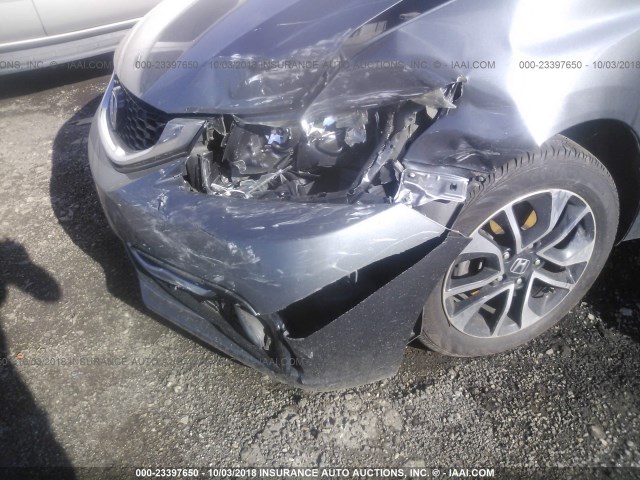 19XFB2F96DE073599 - 2013 HONDA CIVIC EXL 灰色 照片 6