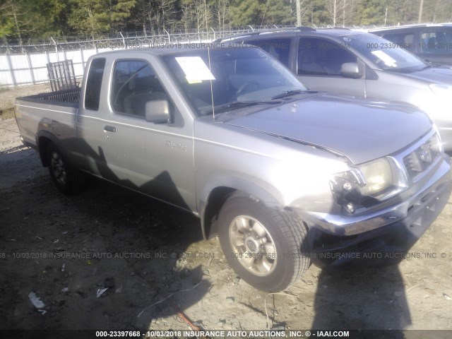 1N6DD26S3YC375446 - 2000 NISSAN FRONTIER KING CAB XE SILVER photo 1