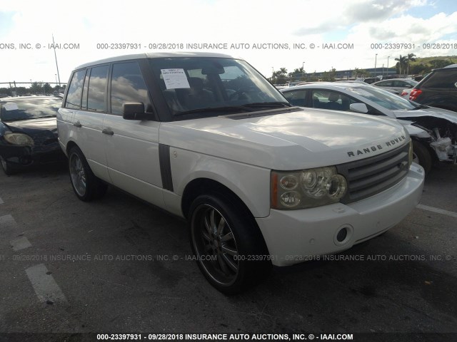 SALMF15447A248721 - 2007 LAND ROVER RANGE ROVER HSE WHITE photo 1