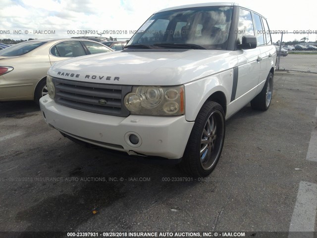 SALMF15447A248721 - 2007 LAND ROVER RANGE ROVER HSE WHITE photo 6