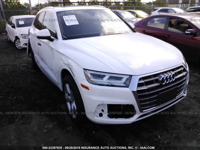 WA1BNAFYXJ2051079 - 2018 AUDI Q5 PREMIUM PLUS WHITE photo 1