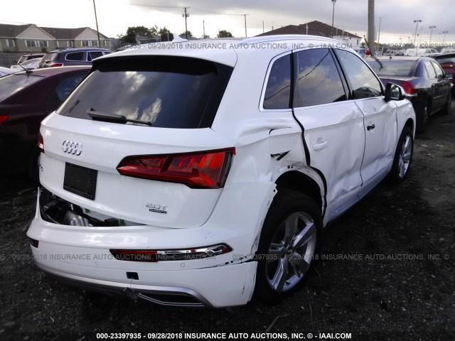 WA1BNAFYXJ2051079 - 2018 AUDI Q5 PREMIUM PLUS WHITE photo 4