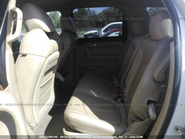 5GZER23D59J105242 - 2009 SATURN OUTLOOK XR თეთრი ფოტო 8