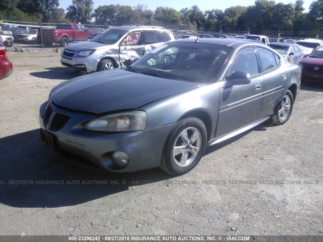 2G2WP522851186002 - 2005 PONTIAC GRAND PRIX Մոխրագույն լուսանկար 2