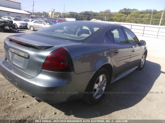 2G2WP522851186002 - 2005 PONTIAC GRAND PRIX Մոխրագույն լուսանկար 4