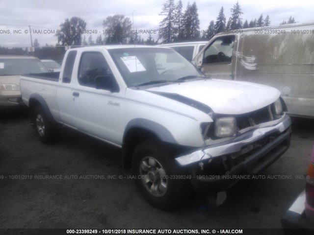 1N6ED26Y5XC311013 - 1999 NISSAN FRONTIER KING CAB XE/KING CAB SE WHITE photo 1