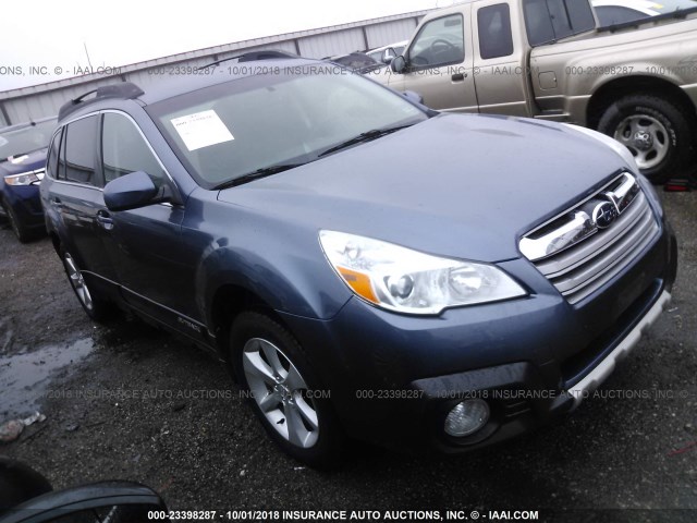 4S4BRCJC6D3263876 - 2013 SUBARU OUTBACK 2.5I LIMITED GRAY photo 1