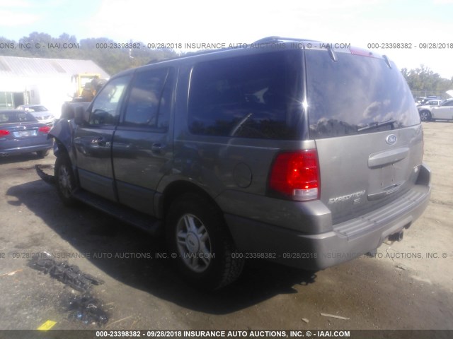 1FMPU16LX4LB43452 - 2004 FORD EXPEDITION XLT GRAY photo 3