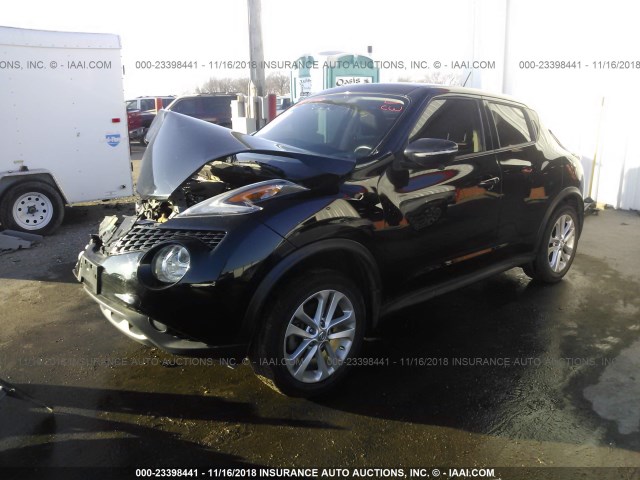 JN8AF5MV7FT551799 - 2015 NISSAN JUKE S/SV/SL/NISMO BLACK photo 2