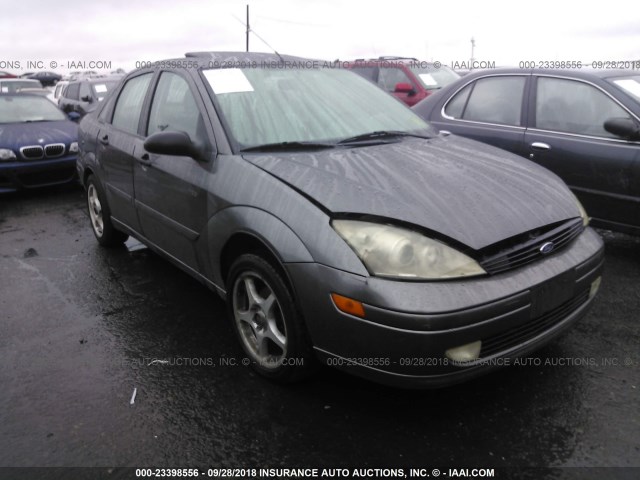 1FAFP38392W335558 - 2002 FORD FOCUS ZTS GRAY photo 1