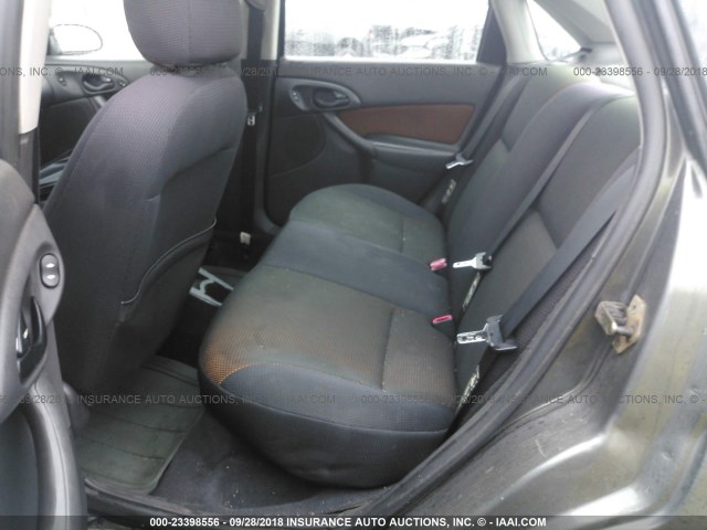 1FAFP38392W335558 - 2002 FORD FOCUS ZTS GRAY photo 8