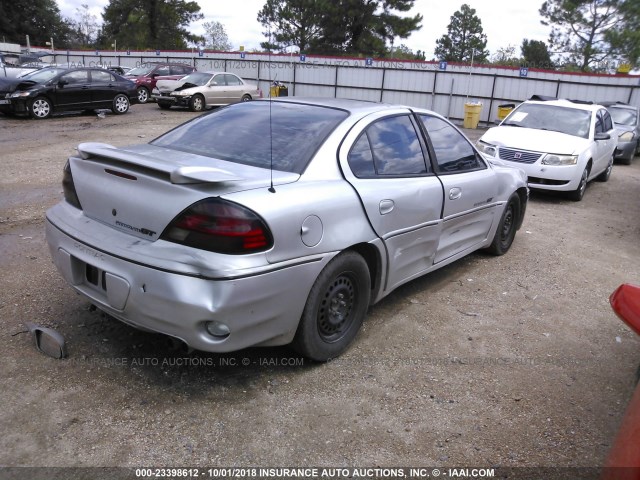 1G2NV52E32M531366 - 2002 PONTIAC GRAND AM GT1 SILVER photo 4