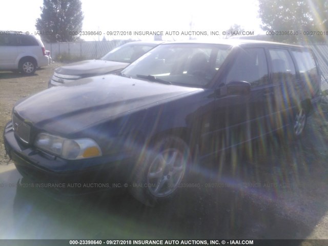 YV1LW61J3Y2691847 - 2000 VOLVO V70 SE Dark Blue photo 2