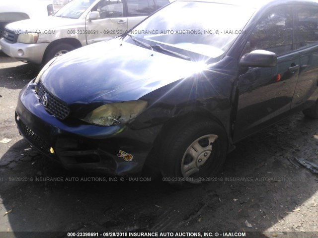 2T1KR32E53C016343 - 2003 TOYOTA COROLLA MATRIX XR BLUE photo 6