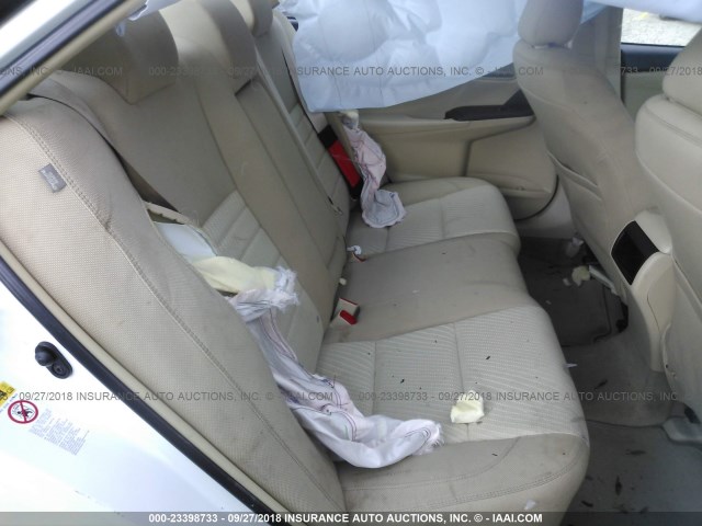 4T4BF1FK5FR457900 - 2015 TOYOTA CAMRY LE/XLE/SE/XSE 白色 照片 8