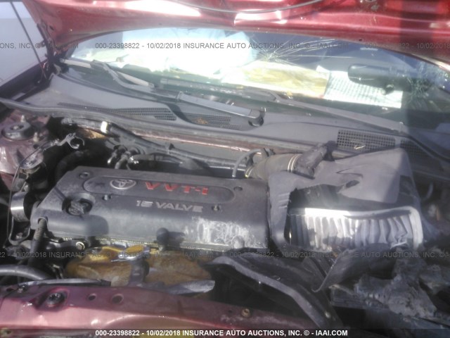 4T1BE32K63U135096 - 2003 TOYOTA CAMRY LE/XLE/SE Марун фото 10