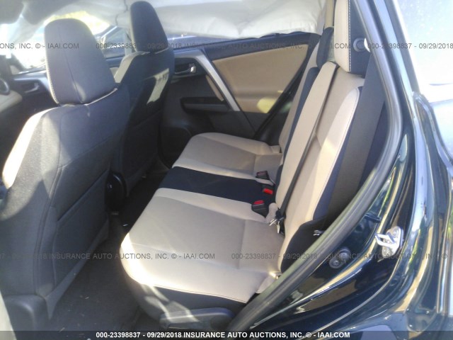 2T3WFREV7JW428503 - 2018 TOYOTA RAV4 ADVENTURE/XLE 黑色 照片 8