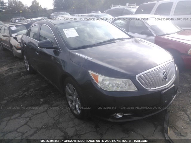 1G4GE5EV1AF249225 - 2010 BUICK LACROSSE CXS BLACK photo 1