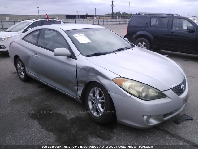4T1CE38P05U511995 - 2005 TOYOTA CAMRY SOLARA SE/SLE Gümüş foto 1