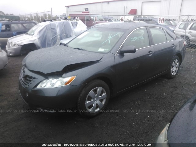 4T1BE46K99U281145 - 2009 TOYOTA CAMRY SE/LE/XLE GRAY photo 2