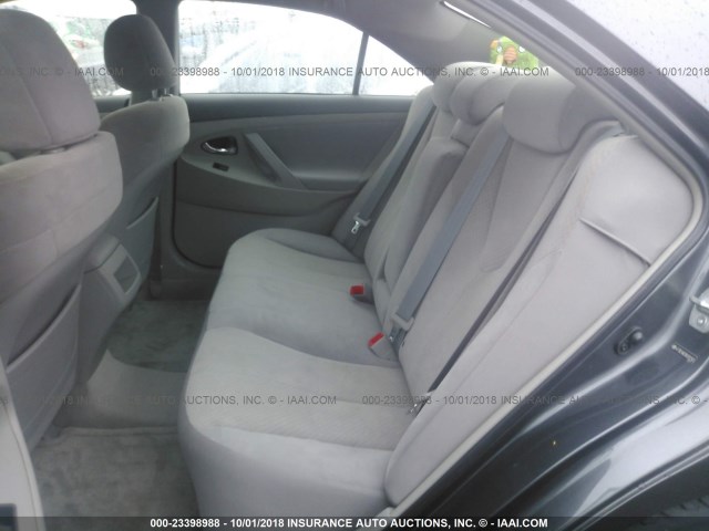 4T1BE46K99U281145 - 2009 TOYOTA CAMRY SE/LE/XLE GRAY photo 8