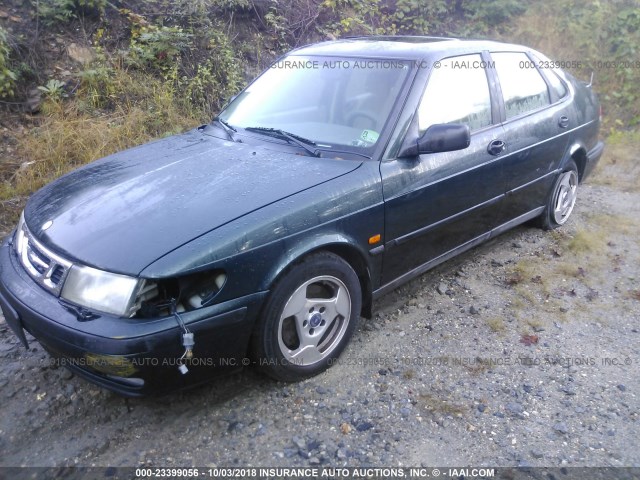 YS3DD58N8X2005263 - 1999 SAAB 9-3 S GREEN photo 2