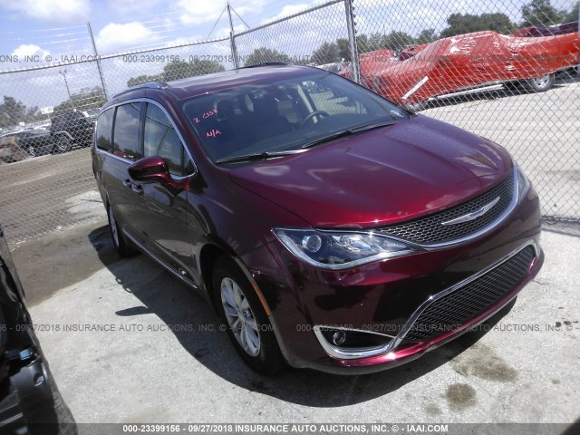 2C4RC1BGXJR210949 - 2018 CHRYSLER PACIFICA TOURING L BURGUNDY photo 1