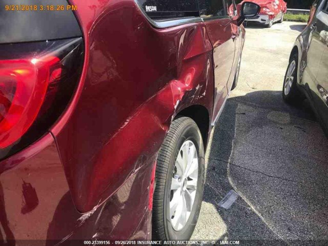 2C4RC1BGXJR210949 - 2018 CHRYSLER PACIFICA TOURING L Բորդո լուսանկար 11