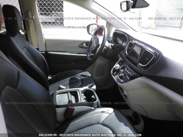 2C4RC1BGXJR210949 - 2018 CHRYSLER PACIFICA TOURING L Բորդո լուսանկար 5