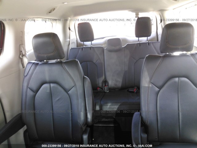 2C4RC1BGXJR210949 - 2018 CHRYSLER PACIFICA TOURING L Բորդո լուսանկար 8