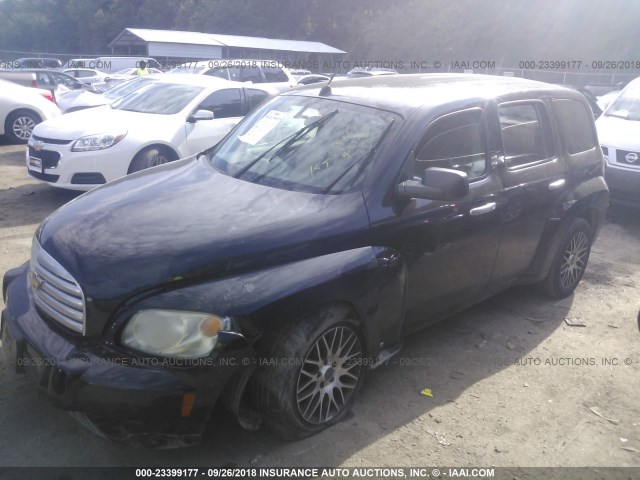 3GNDA13D17S550448 - 2007 CHEVROLET HHR LS Negro foto 2