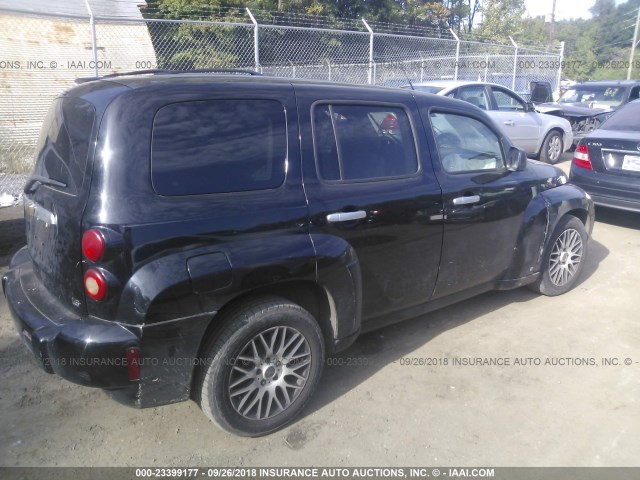 3GNDA13D17S550448 - 2007 CHEVROLET HHR LS Negro foto 4